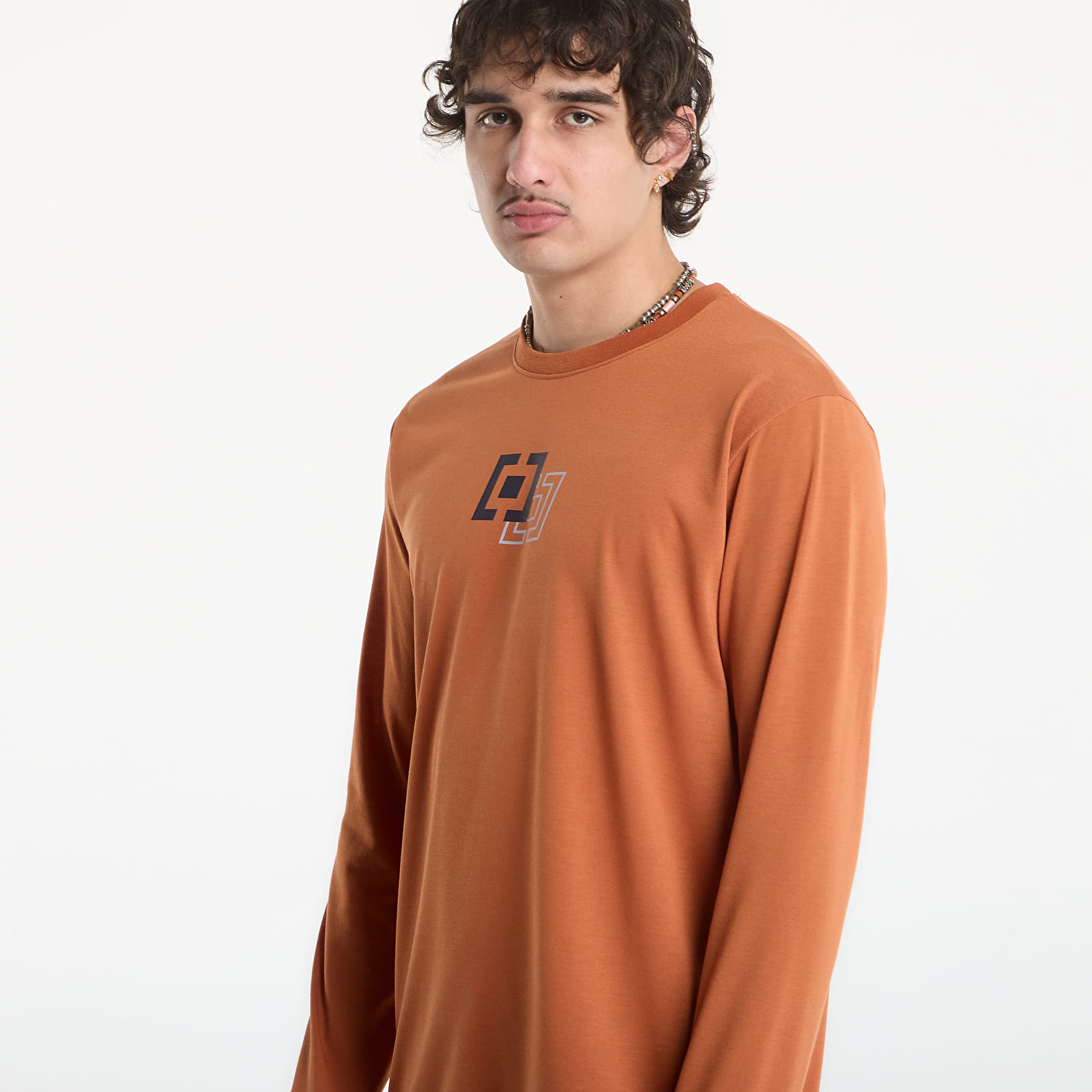 T-särgid Horsefeathers Fury Ls Bike Jersey Rust