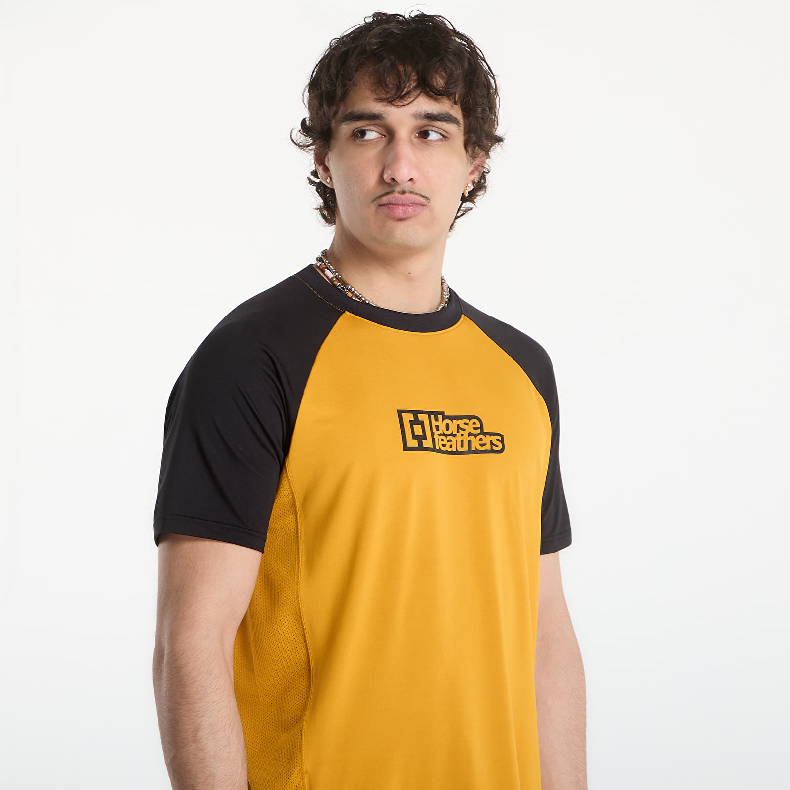 Džemperi Horsefeathers Spike Bike Jersey Sunflower/ Black