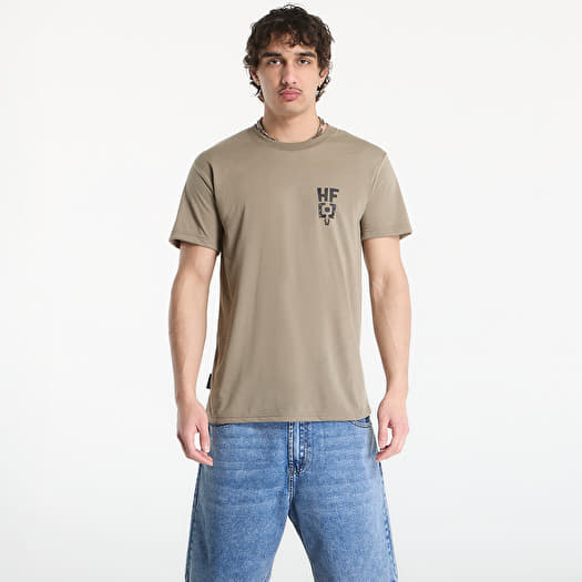 Majice Horsefeathers Pedal Tech T-Shirt Taupe