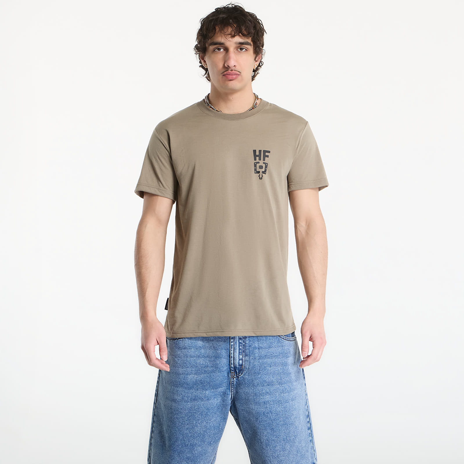 Moške majice  Horsefeathers Pedal Tech T-Shirt Taupe