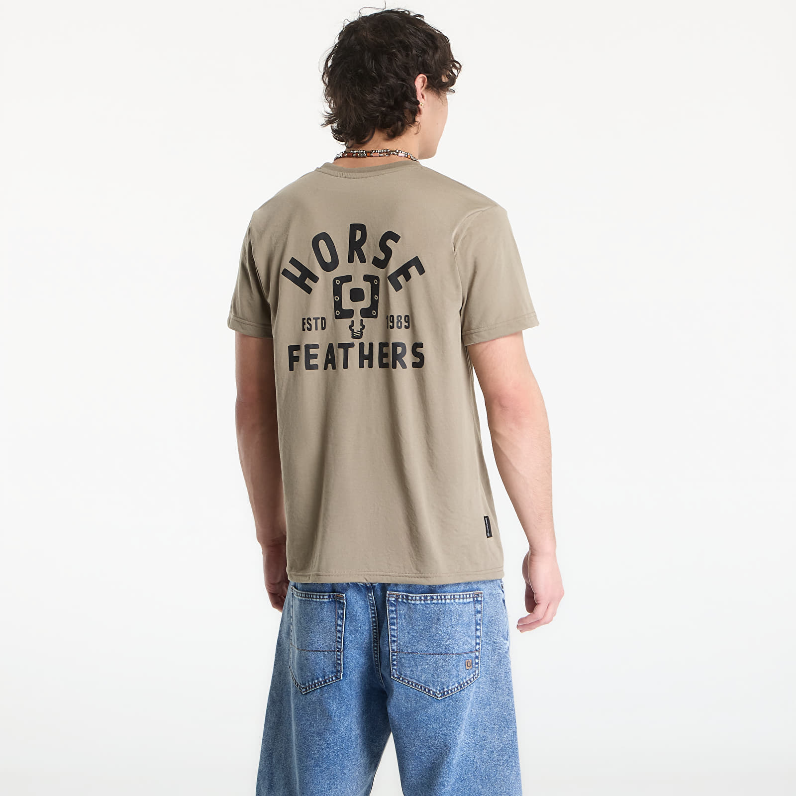 Moške majice  Horsefeathers Pedal Tech T-Shirt Taupe