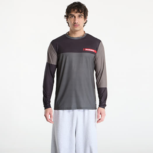 Dres Horsefeathers Quantum Ls Bike Jersey Chimera/ Walnut