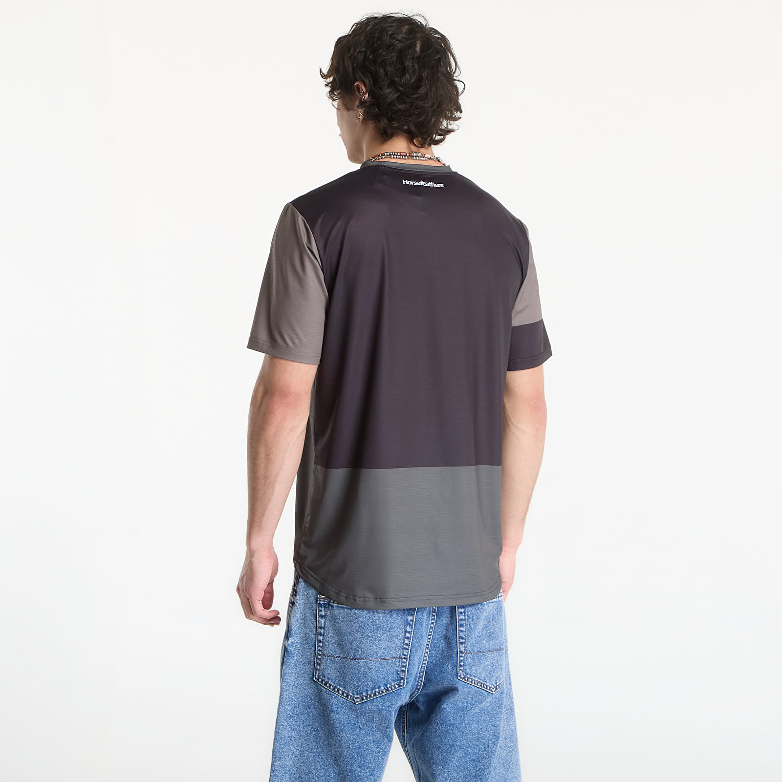 Pelipaidat Horsefeathers Quantum Bike Jersey Chimera/ Walnut