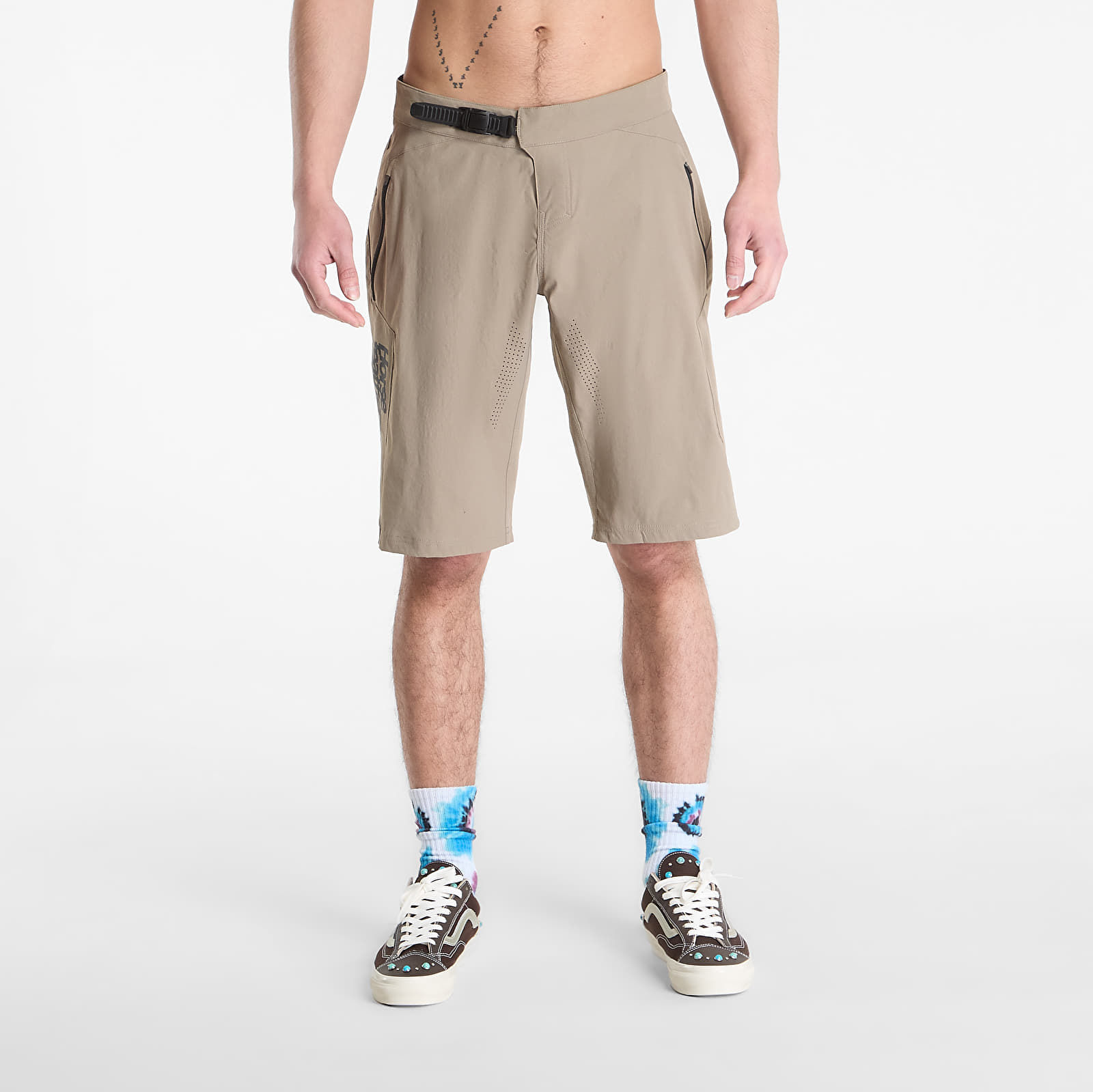 Vyriški šortai Horsefeathers Stoker Bike Shorts Taupe