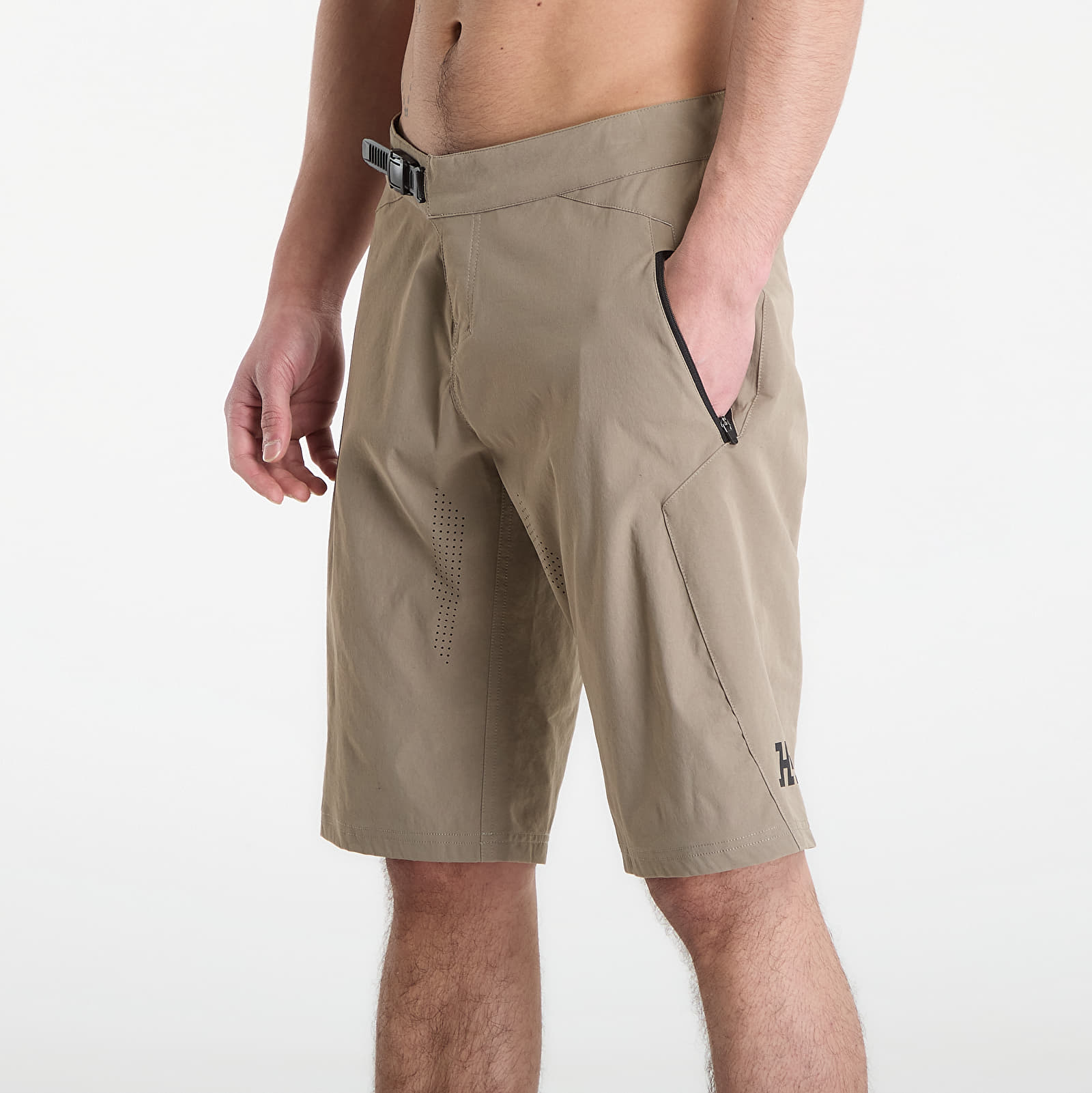 Vyriški šortai Horsefeathers Stoker Bike Shorts Taupe