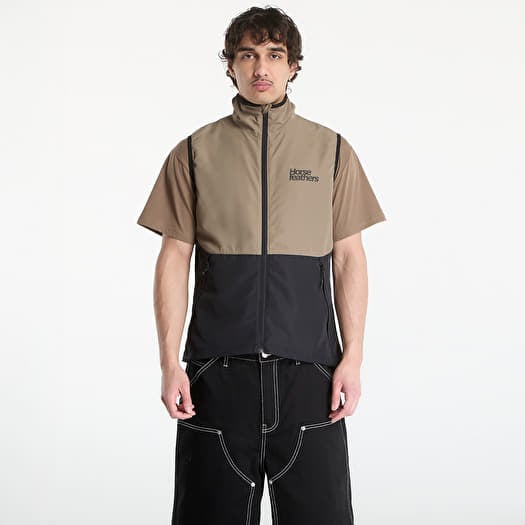 Vestă Horsefeathers Hill Vest Taupe/ Black