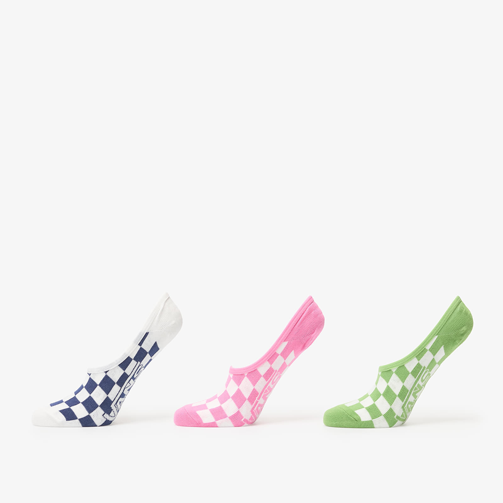 Levně Ponožky Vans Ticker Canoodle Checkerboard Pink Fizz L