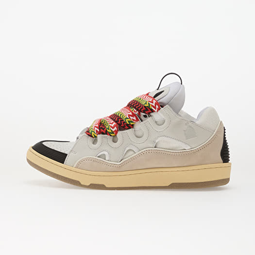 Lanvin Curb Sneakers White