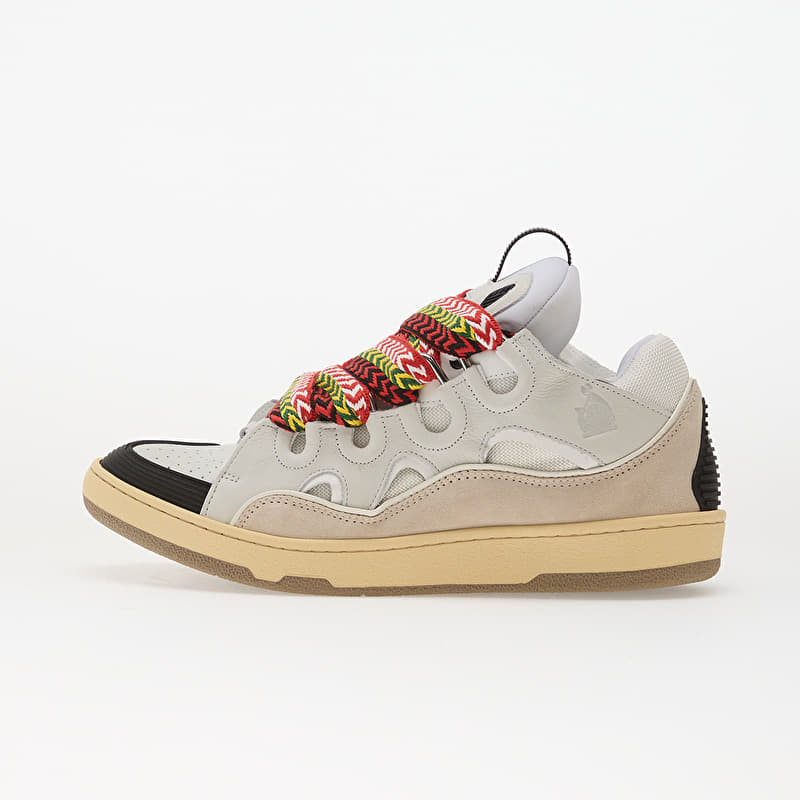 Lanvin Curb Sneakers White