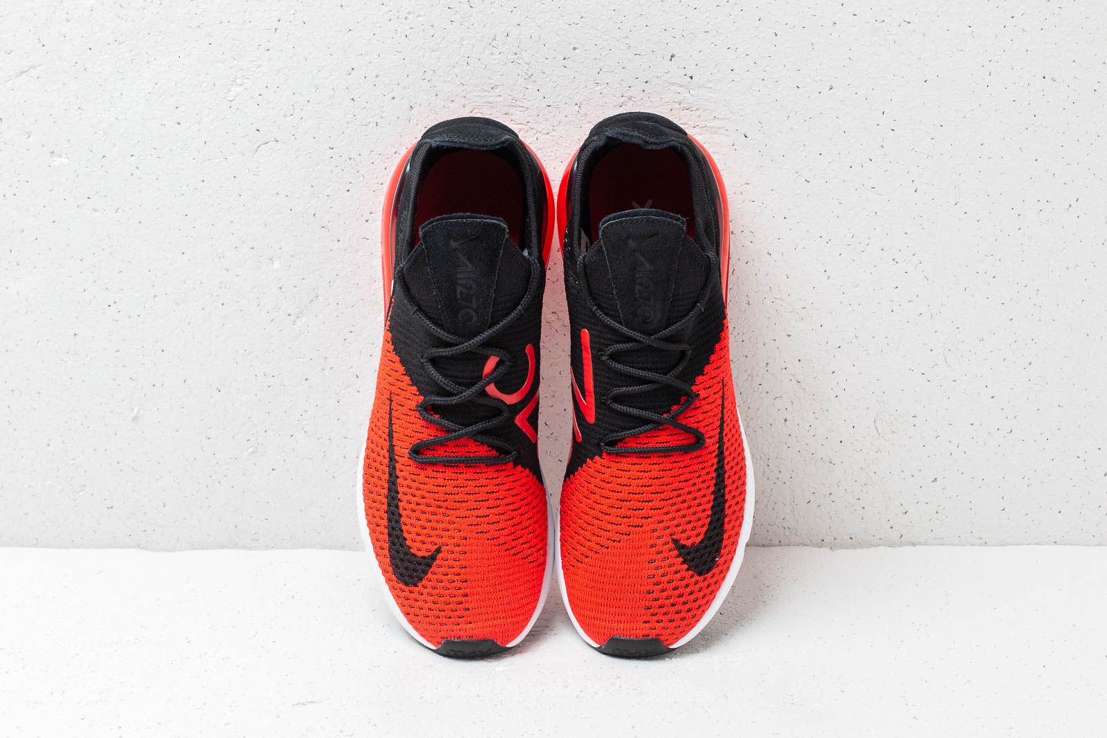 Herenschoenen Nike Air Max 270 Flyknit Chile Red Black Challenge