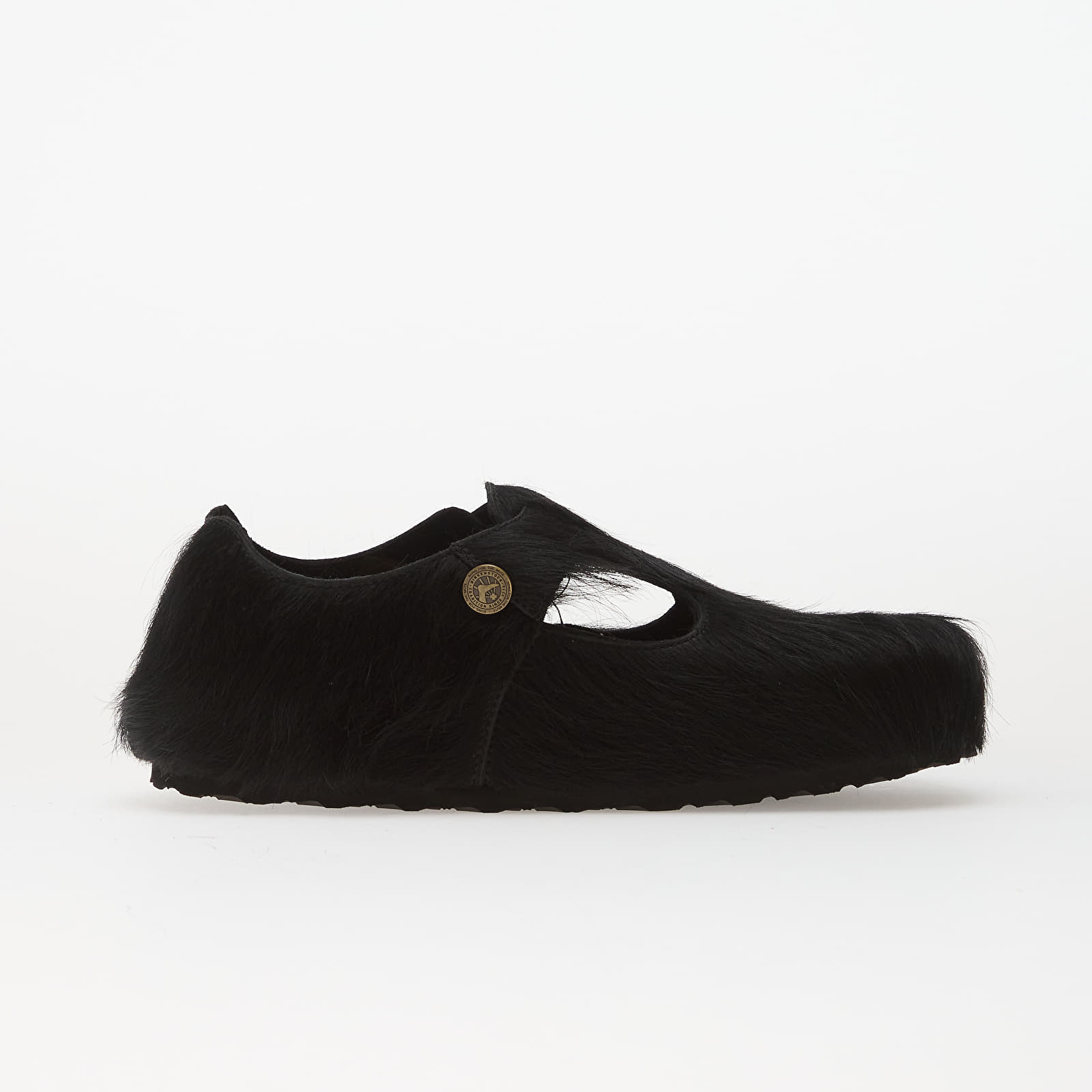 Men's shoes Birkenstock x Song For The Mute Paris The Rebel Fur Black