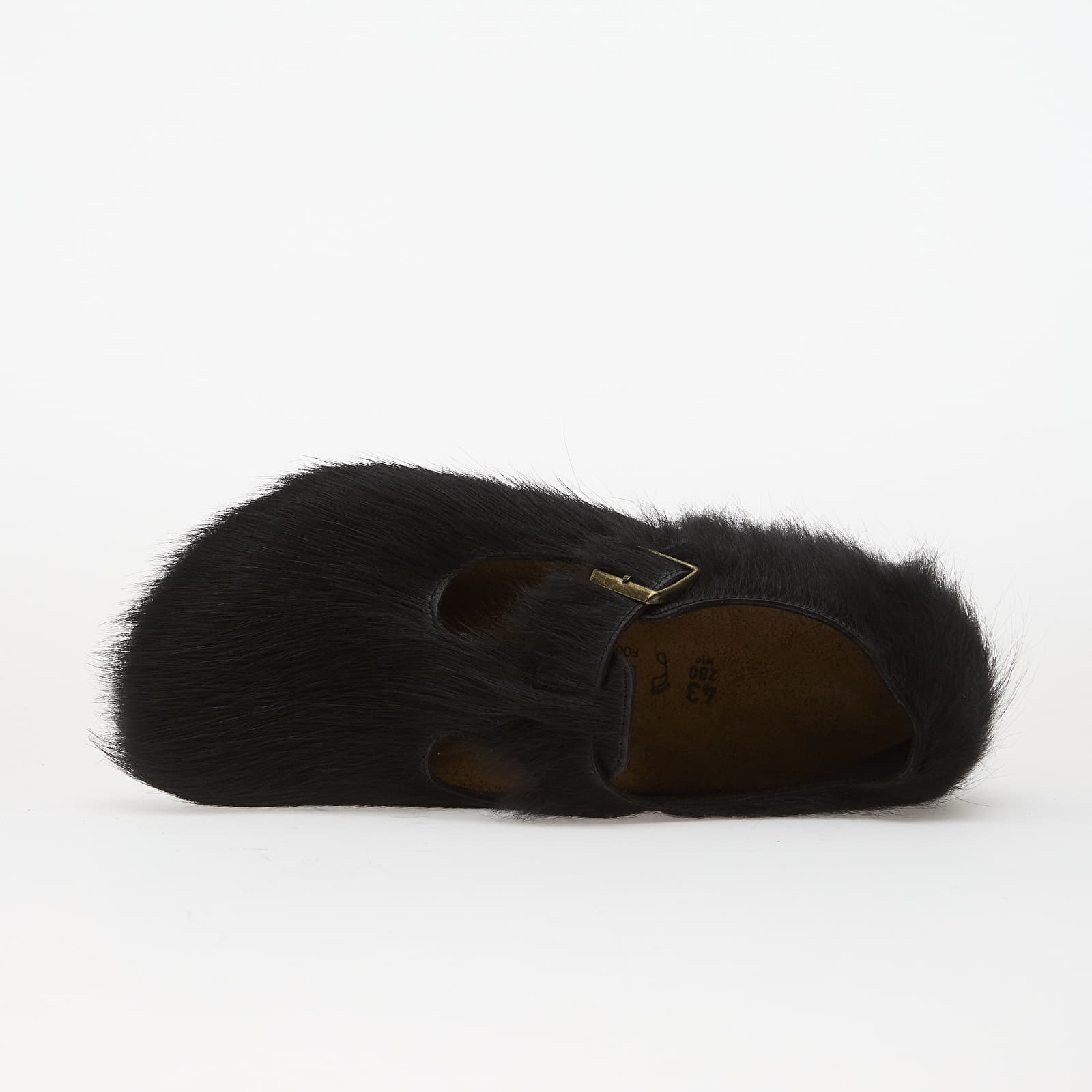 Men's shoes Birkenstock x Song For The Mute Paris The Rebel Fur Black