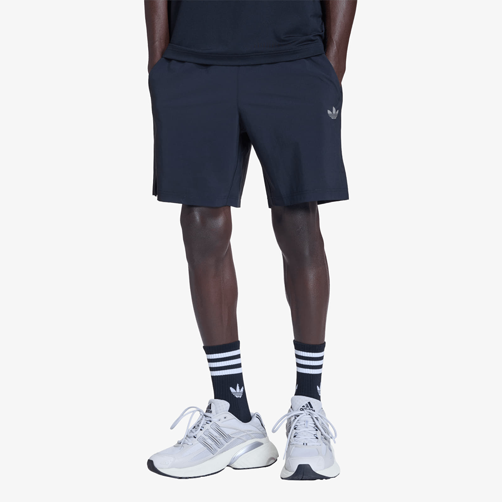 Къси панталони adidas Tech Trefoil Essentials Polyester Shorts Black S