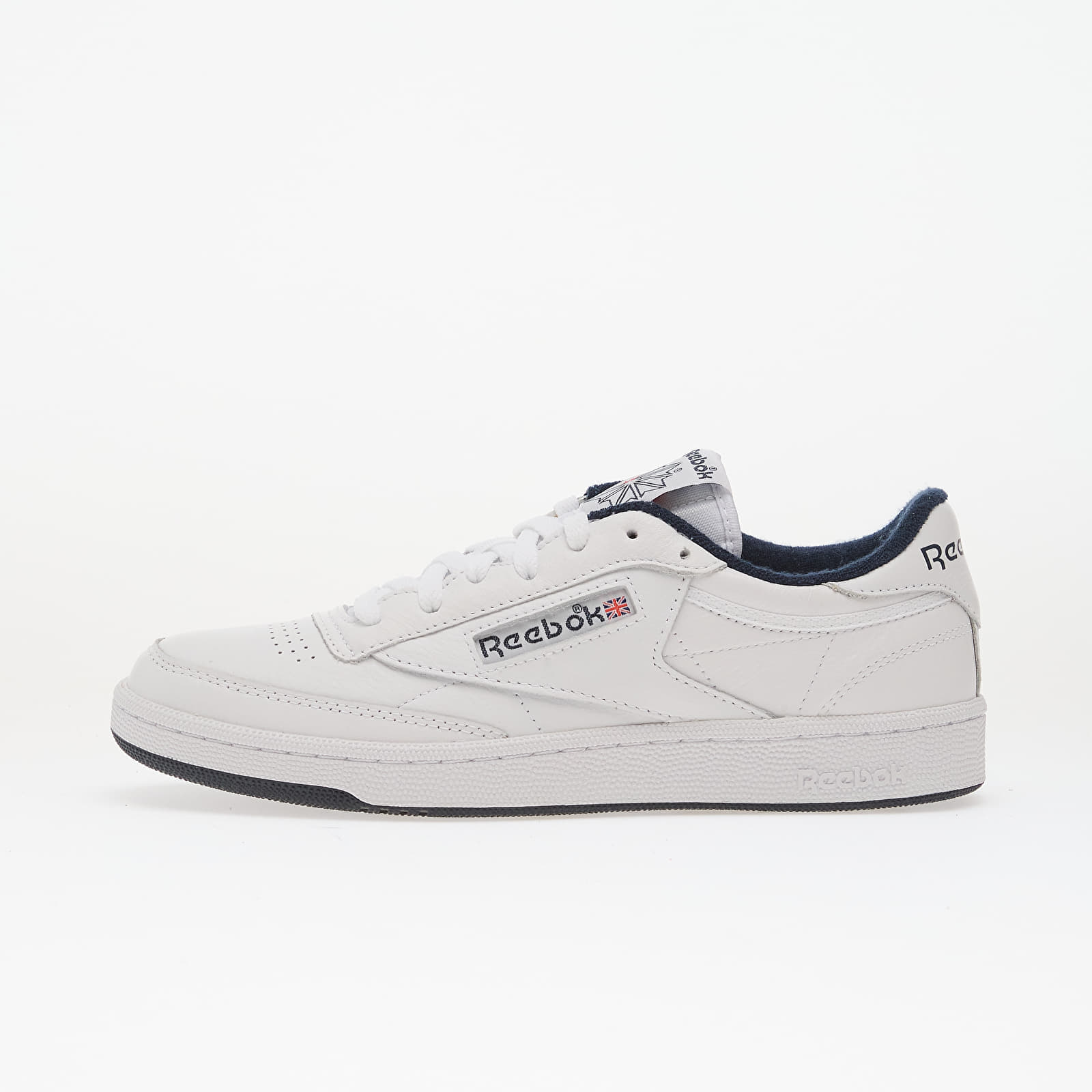 Levně Tenisky Reebok Club C 85 White/ Navy