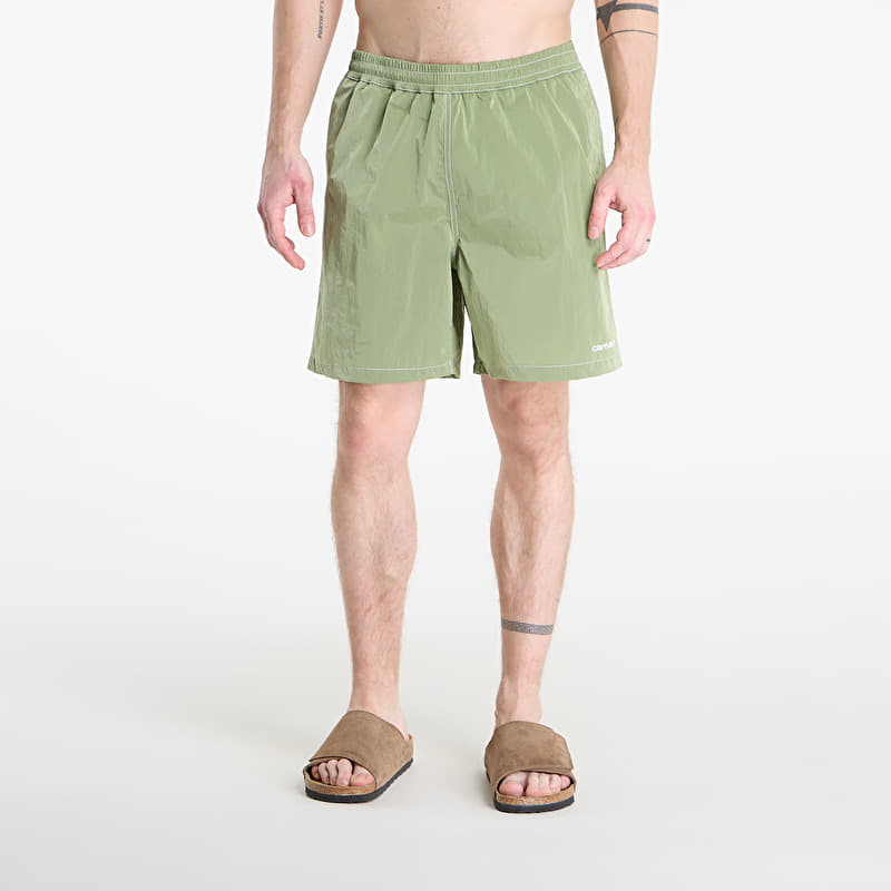 Carhartt WIP Canby Swim Trunks Gentle Green/ White