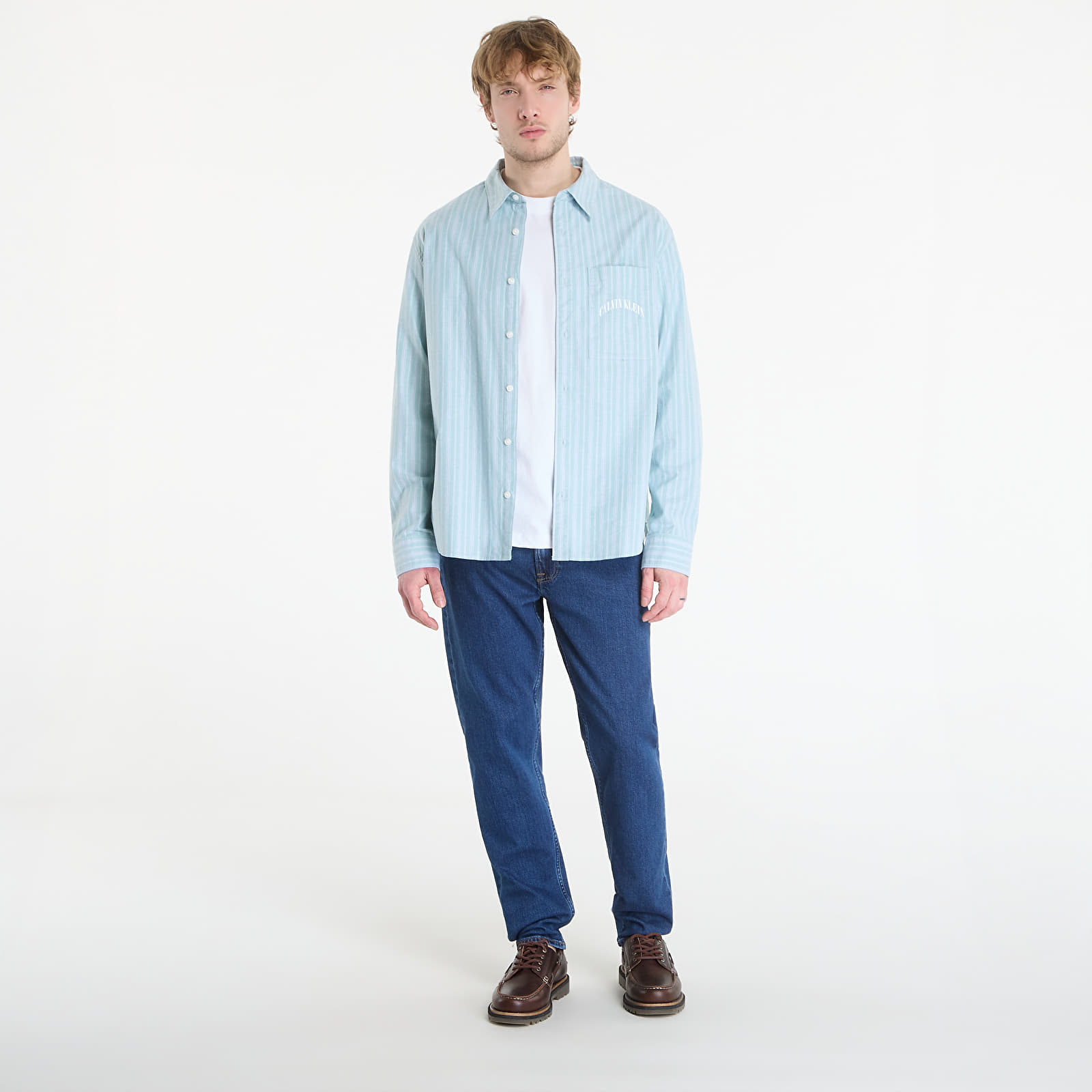 Ανδρικά jeans Calvin Klein Jeans Classic Taper Pacifico Jean Blue