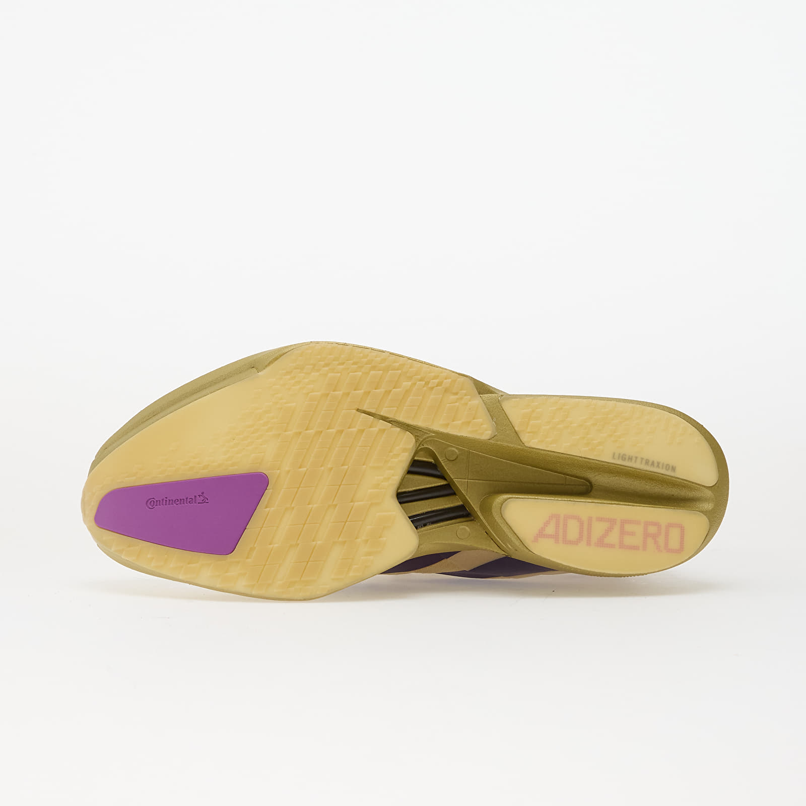 Men's shoes adidas Adizero Adios Pro 4 Sand/ Rich Purple/ Gold Met.