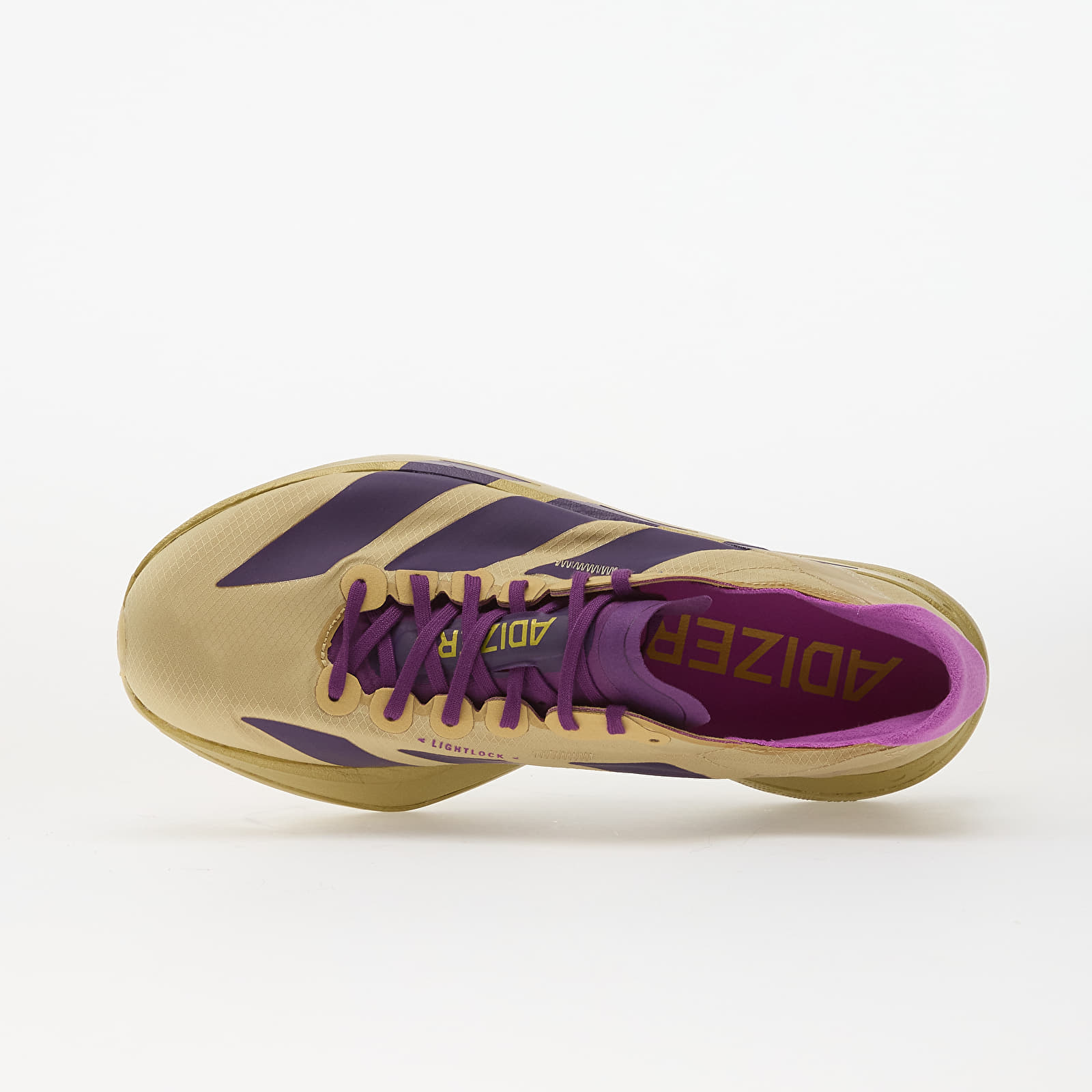 Men's shoes adidas Adizero Adios Pro 4 Sand/ Rich Purple/ Gold Met.