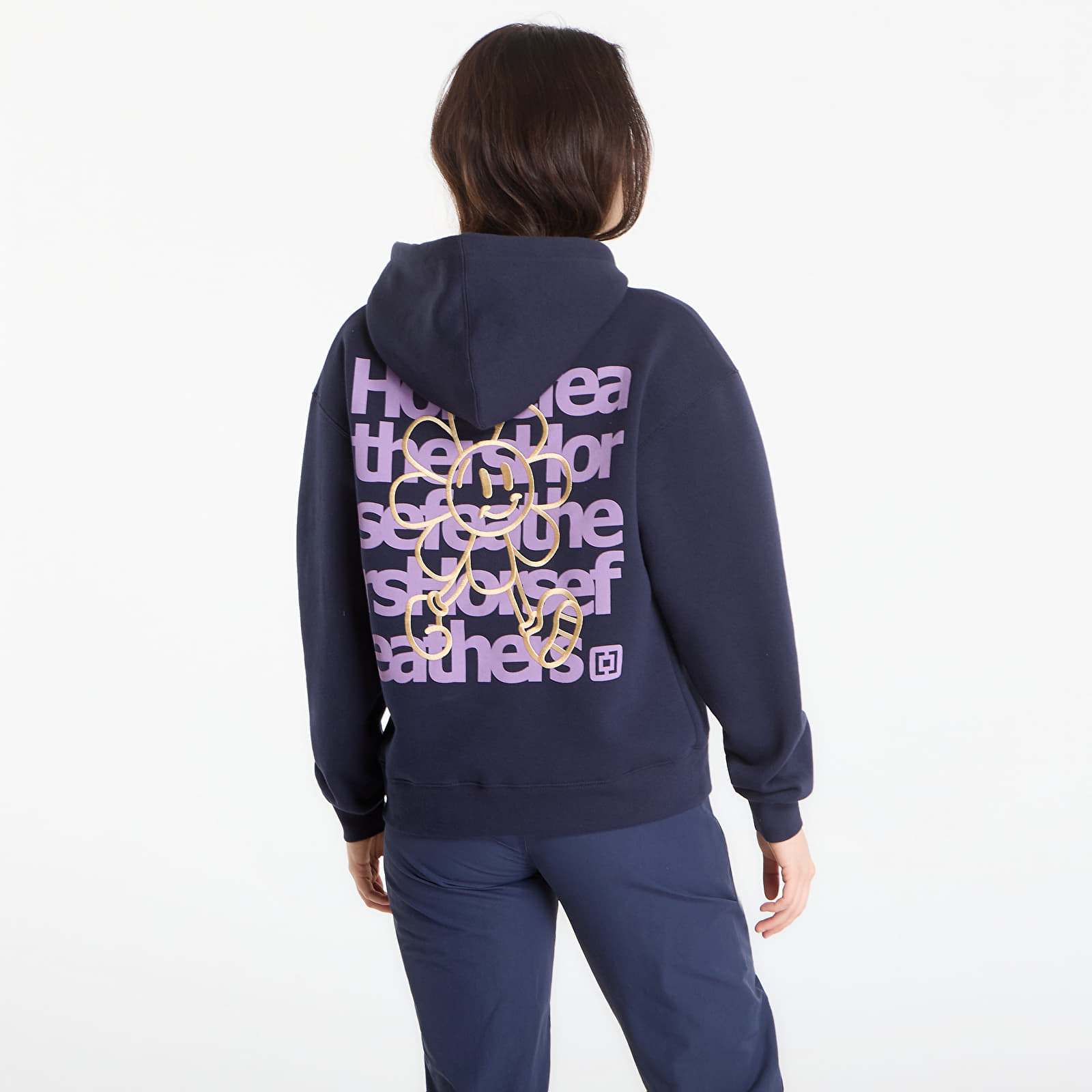 Hoodies für Frauen Horsefeathers Stride Sweatshirt Indigo