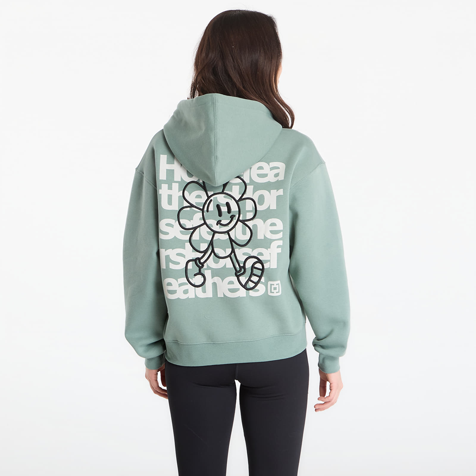 Dámské mikiny Horsefeathers Stride Sweatshirt Iceberg Green
