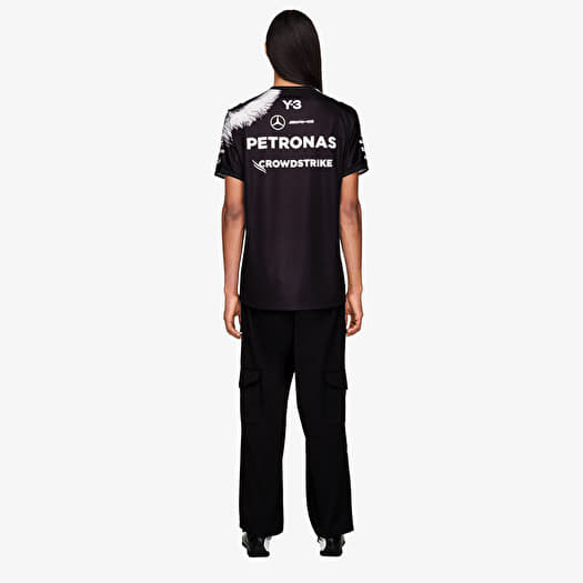 トップス Y-3 MERCEDES AMG F1 SHORT SLEEVE JERSEY Y-3 Mercedes AMG Petronas Formula 1 Team Driver Short Sleeve