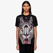 Y-3 Mercedes AMG Petronas Formula 1 Team Driver Short Sleeve Jersey Black