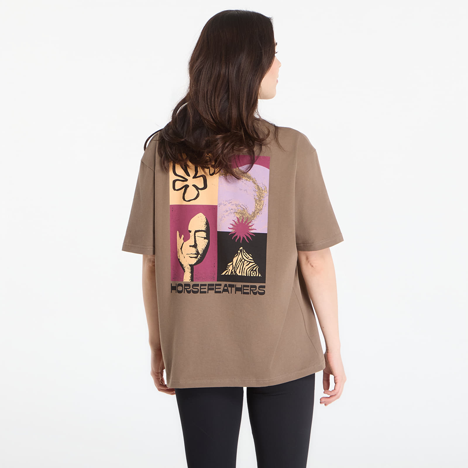 Dámske topy Horsefeathers Venus Top Fossil