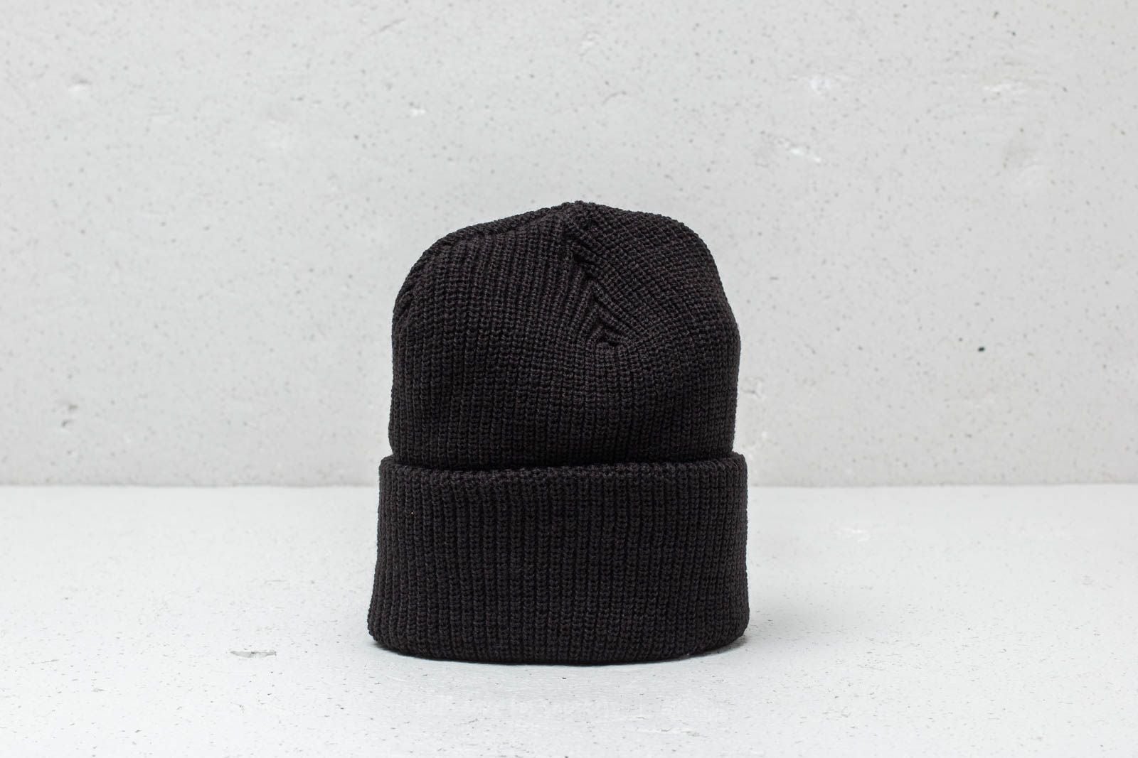 Hats Stüssy Stock FA18 Cuff Beanie Black (132890 black) | Footshop
