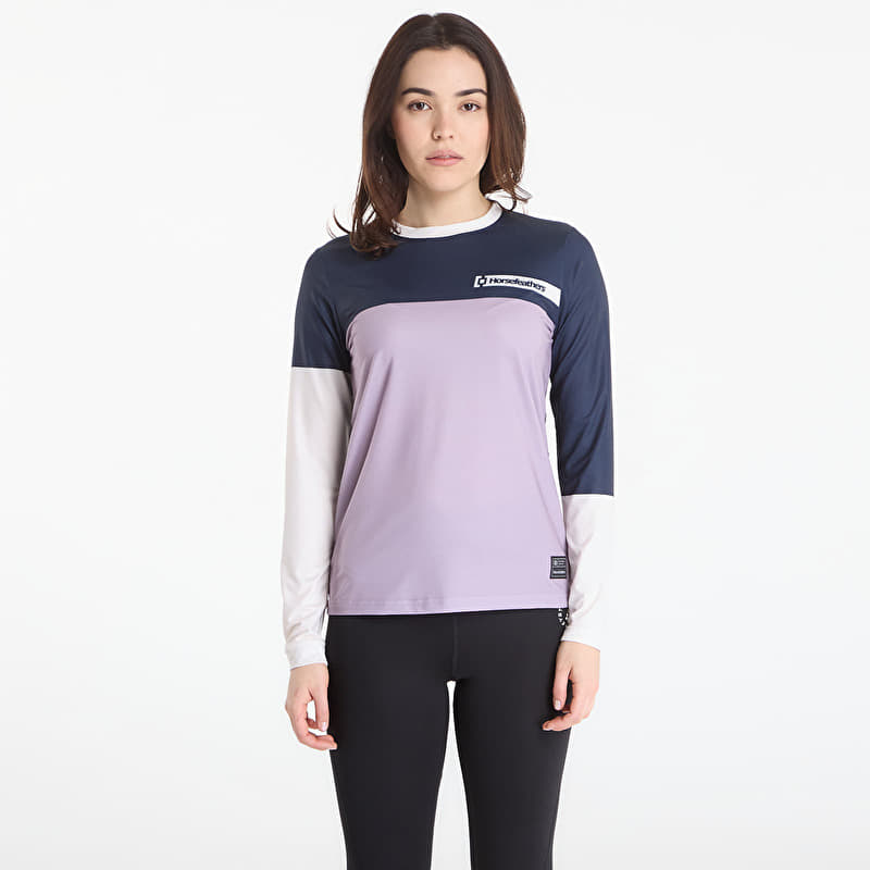 Horsefeathers W Quantum Ls Bike Jersey Indigo/ Iris