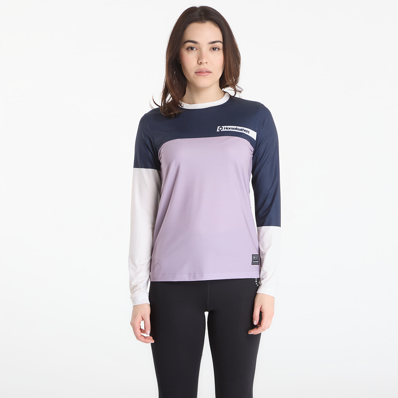 Dotjeran Horsefeathers W Quantum Ls Bike Jersey Indigo/ Iris