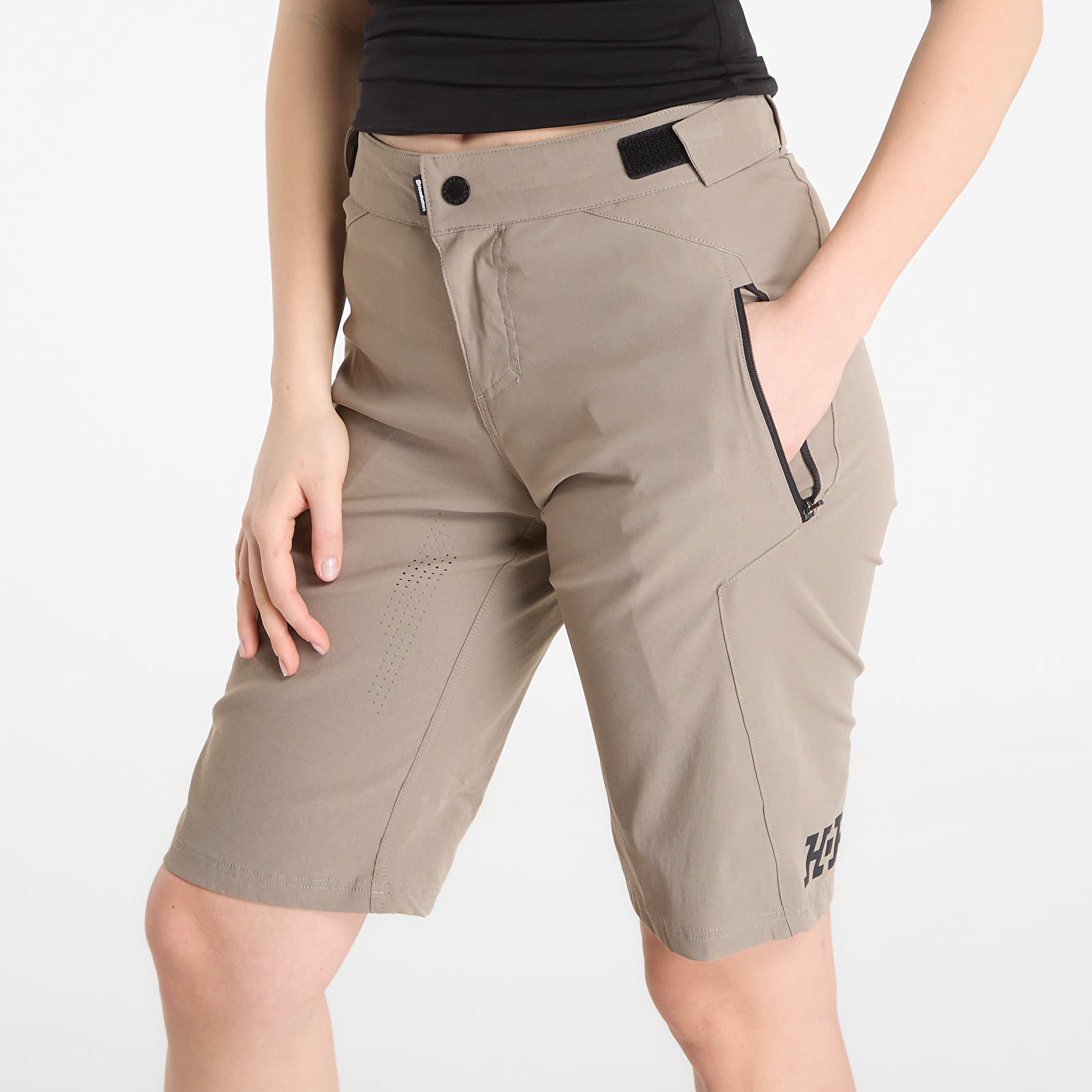 Dámské kraťasy Horsefeathers Icon Shorts Taupe