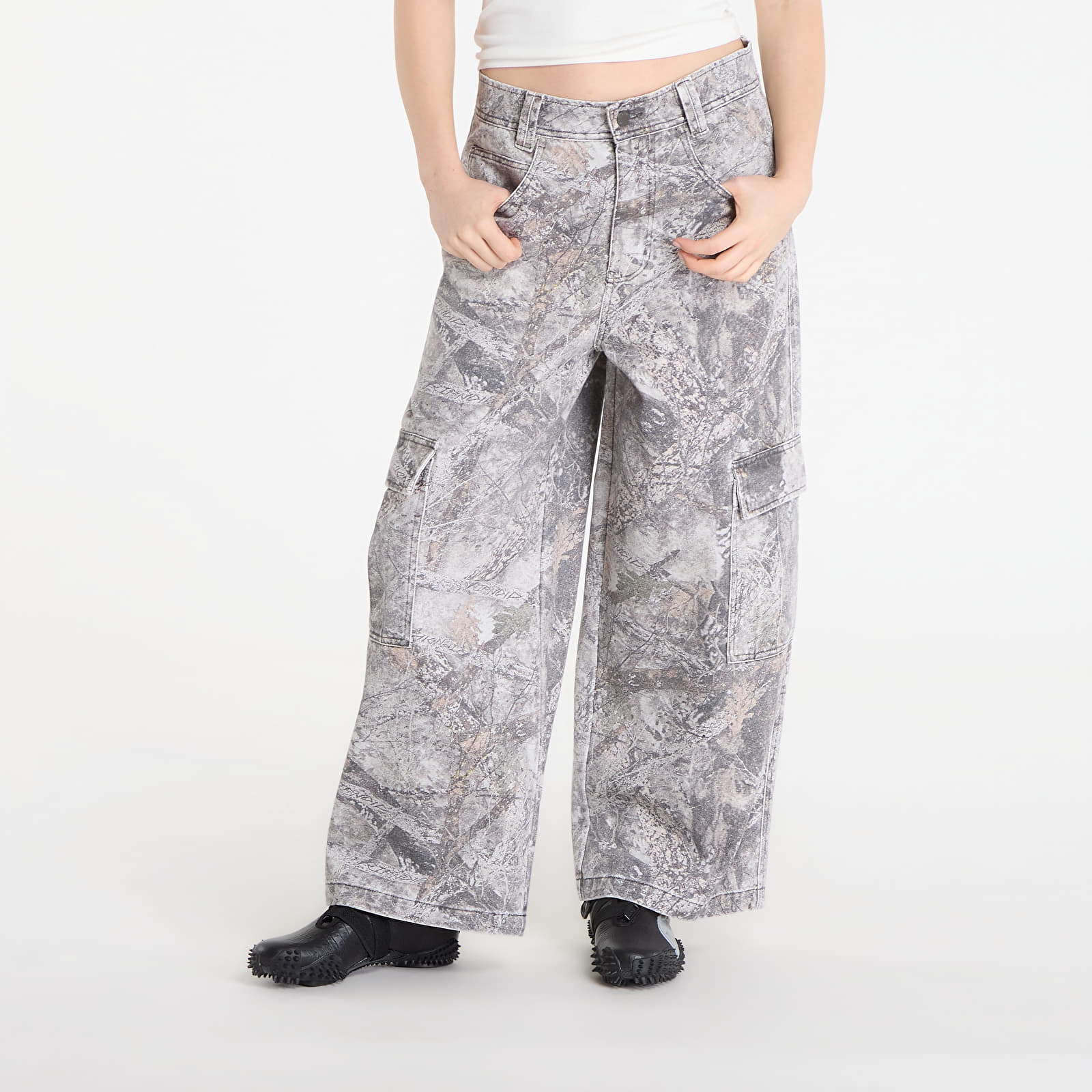 Püksid RIPNDIP Nerm Tree Camo Extra Wide Cargo Pants Nerm Tree Camo