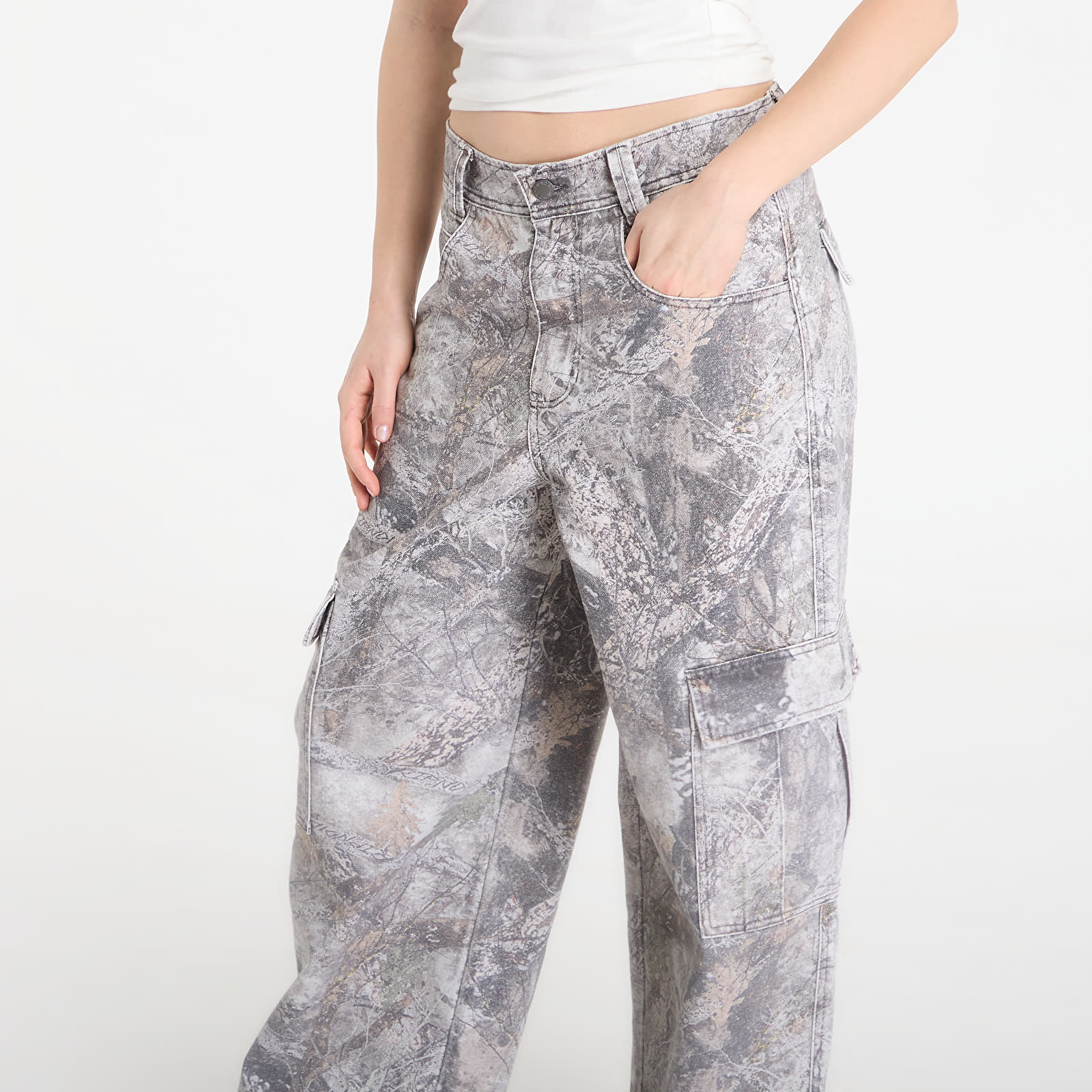 Püksid RIPNDIP Nerm Tree Camo Extra Wide Cargo Pants Nerm Tree Camo
