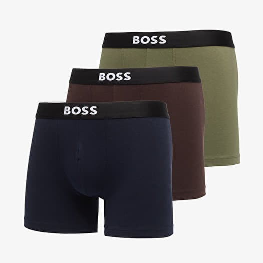 Boksačice Hugo Boss Boxer Briefs 3-Pack Boss One Multicolor