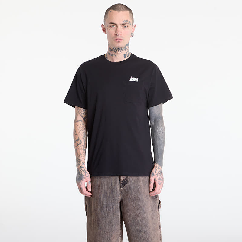 Tričko RIPNDIP Lord Nermal S/S Pocket Tee Black