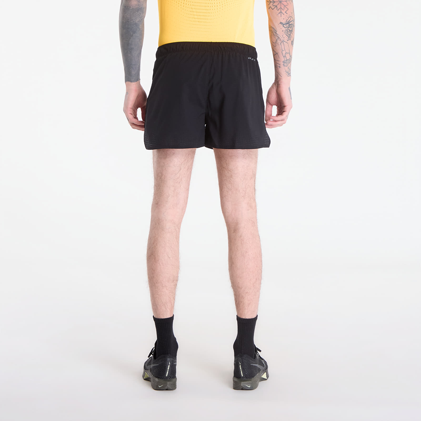 Pantaloncini Nike Fast Men's Dri-FIT 3" Brief-Lined Running Shorts Black/ Black/ Reflective Silv