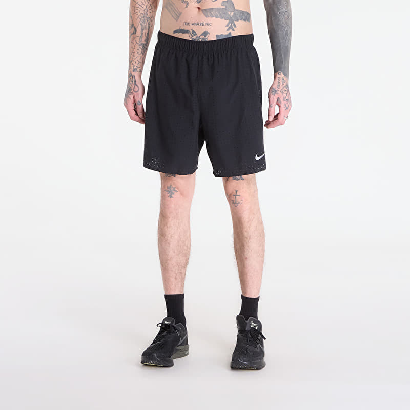 Shorts Nike Challenger Breathe Men's Dri-FIT 7" 2-in-1 Running Shorts Black/ Black/ Black/ Reflective Silv