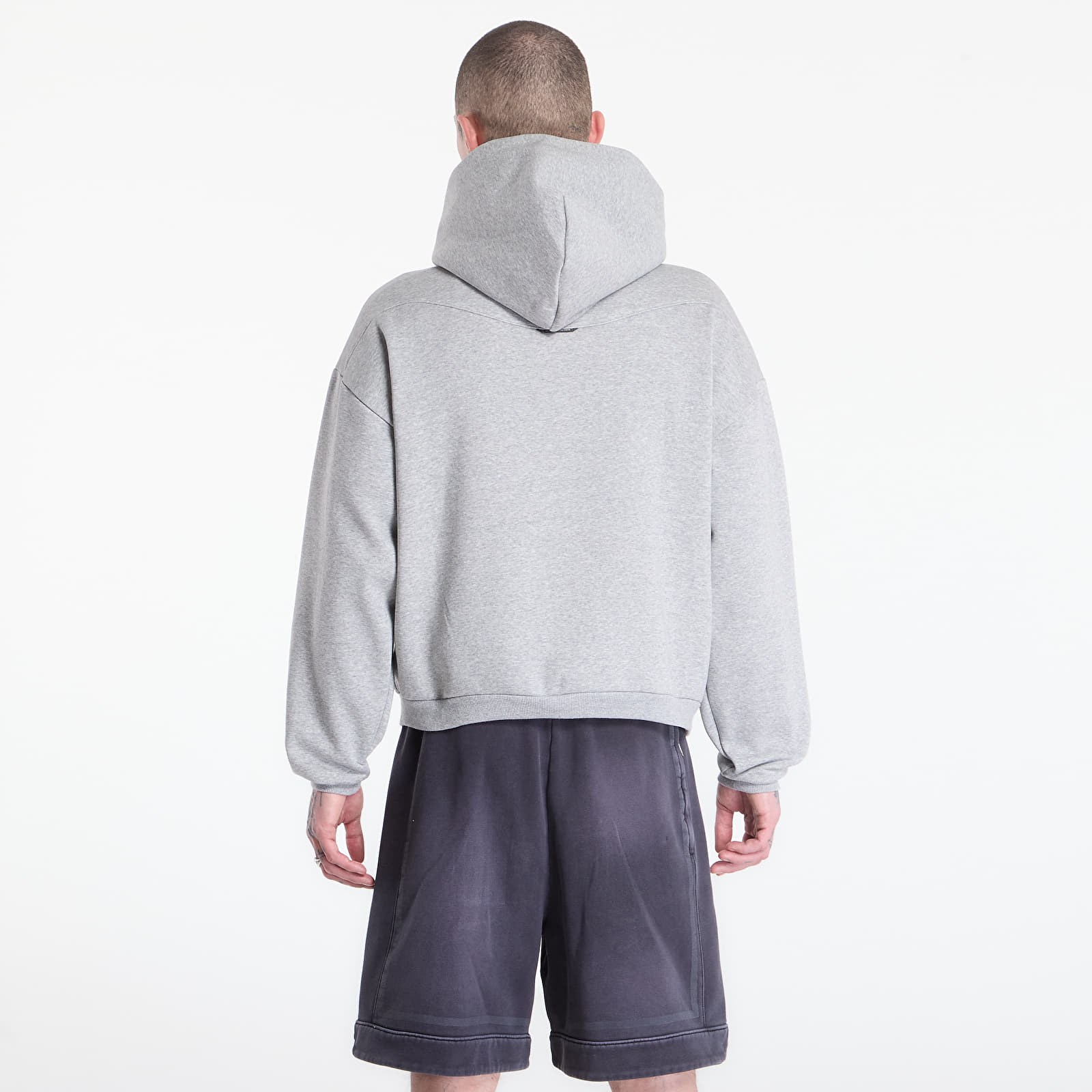 Felpe Nike Standard Issue Men's Therma-FIT Brushed Basketball Pullover Hoodie Dk Grey Heather/ Black