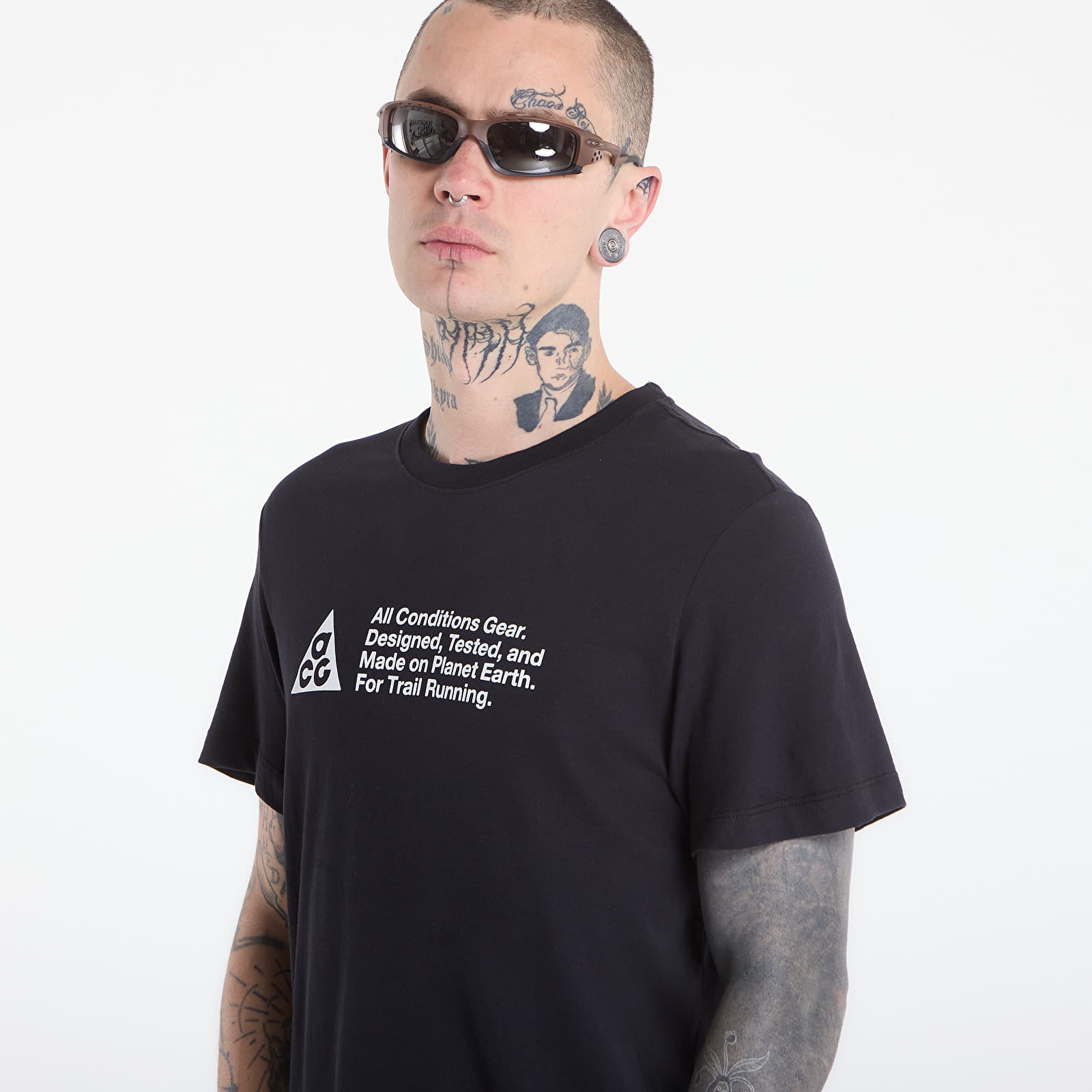 Vyriški marškinėliai Nike ACG Men's Dri-FIT Trail Running T-Shirt Black