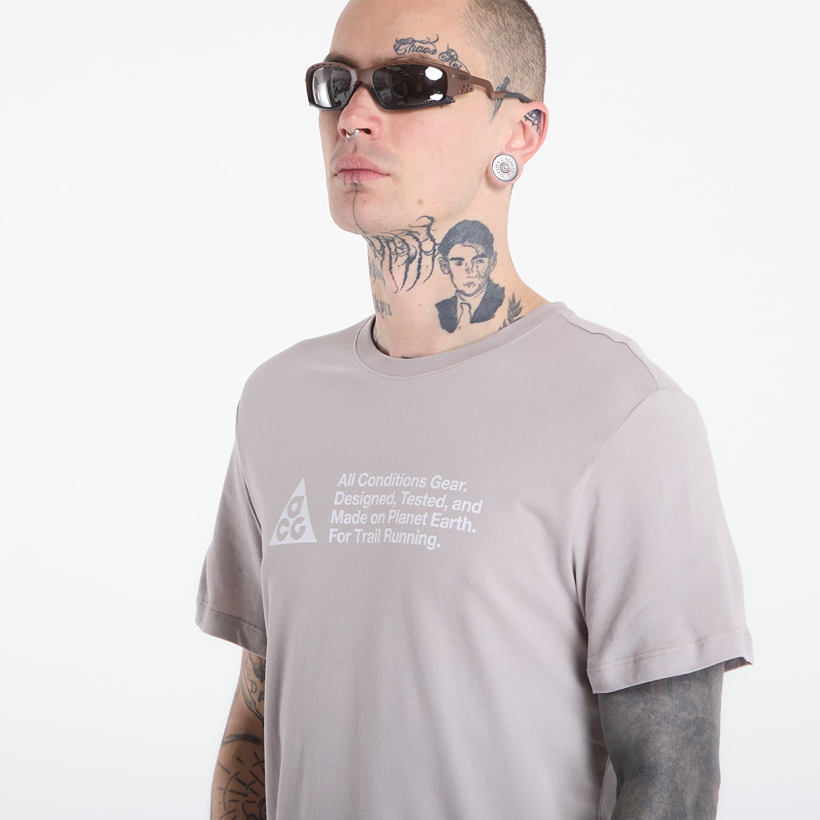 Vyriški marškinėliai Nike ACG Men's Dri-FIT Trail Running T-Shirt College Grey