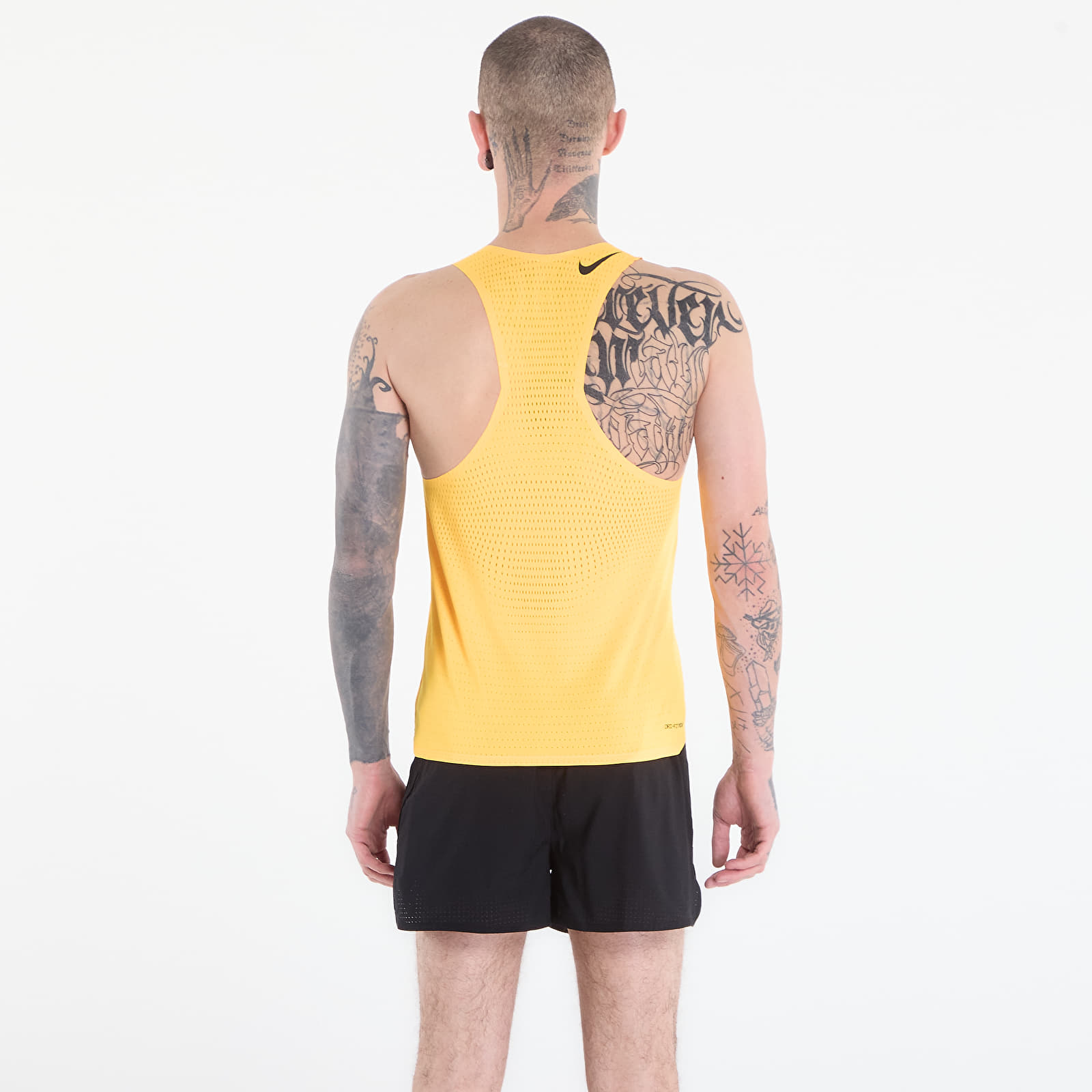 Canotta Nike AeroSwift Men's Dri-FIT ADV Running Singlet Laser Orange/ Black