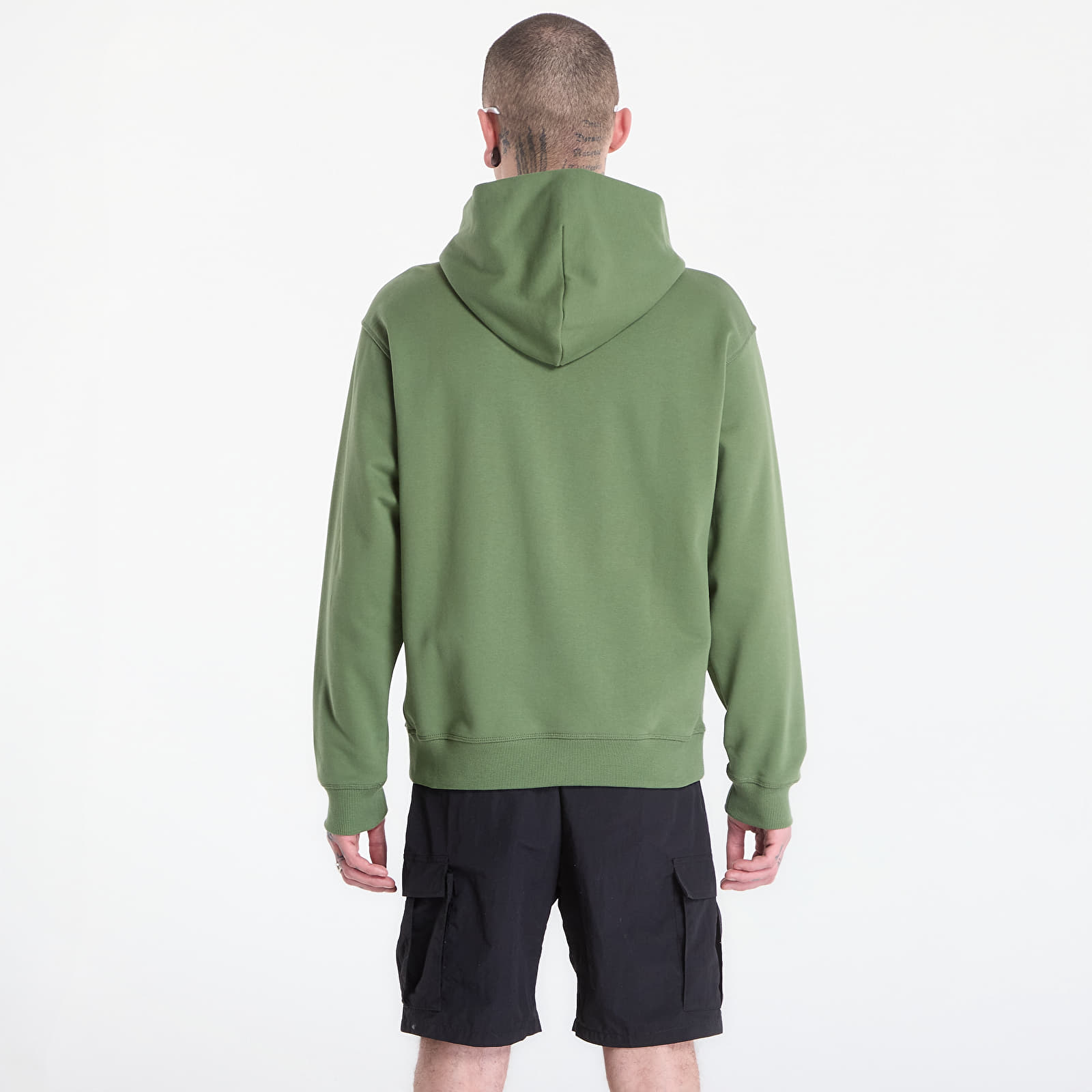 Hoodies für Männer New Balance Athletics French Terry Hoodie Utility Green