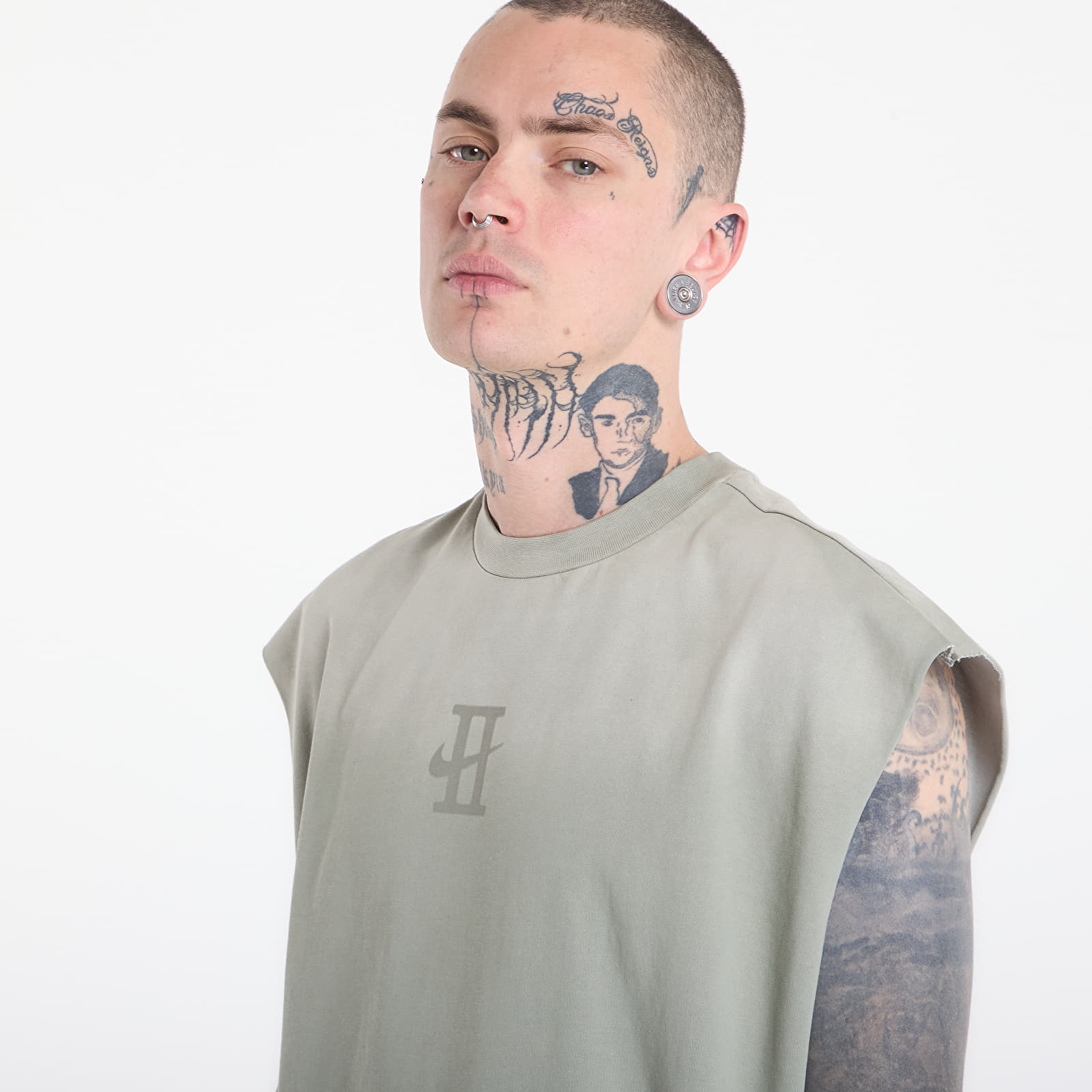 Magliette Nike Book Standard Issue Men's Dri-FIT Sleevleless Game Top Dark Stucco