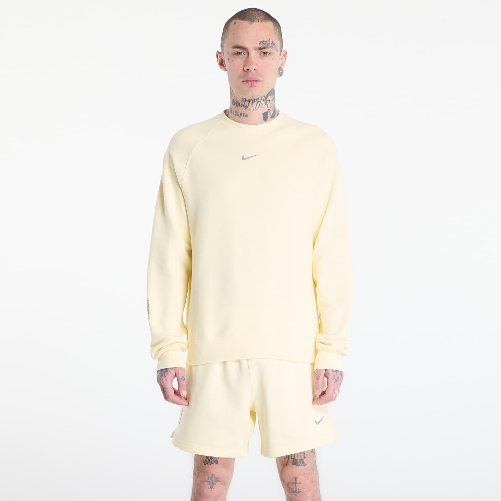 Суитшърт Nike x NOCTA Men's Fleece CS Crew Alabaster/ Stealth M