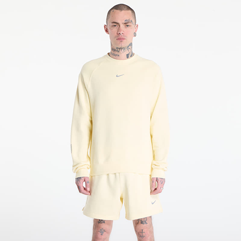 Sweatshirt Nike x NOCTA Men's Fleece CS Crew Alabaster/ Stealth