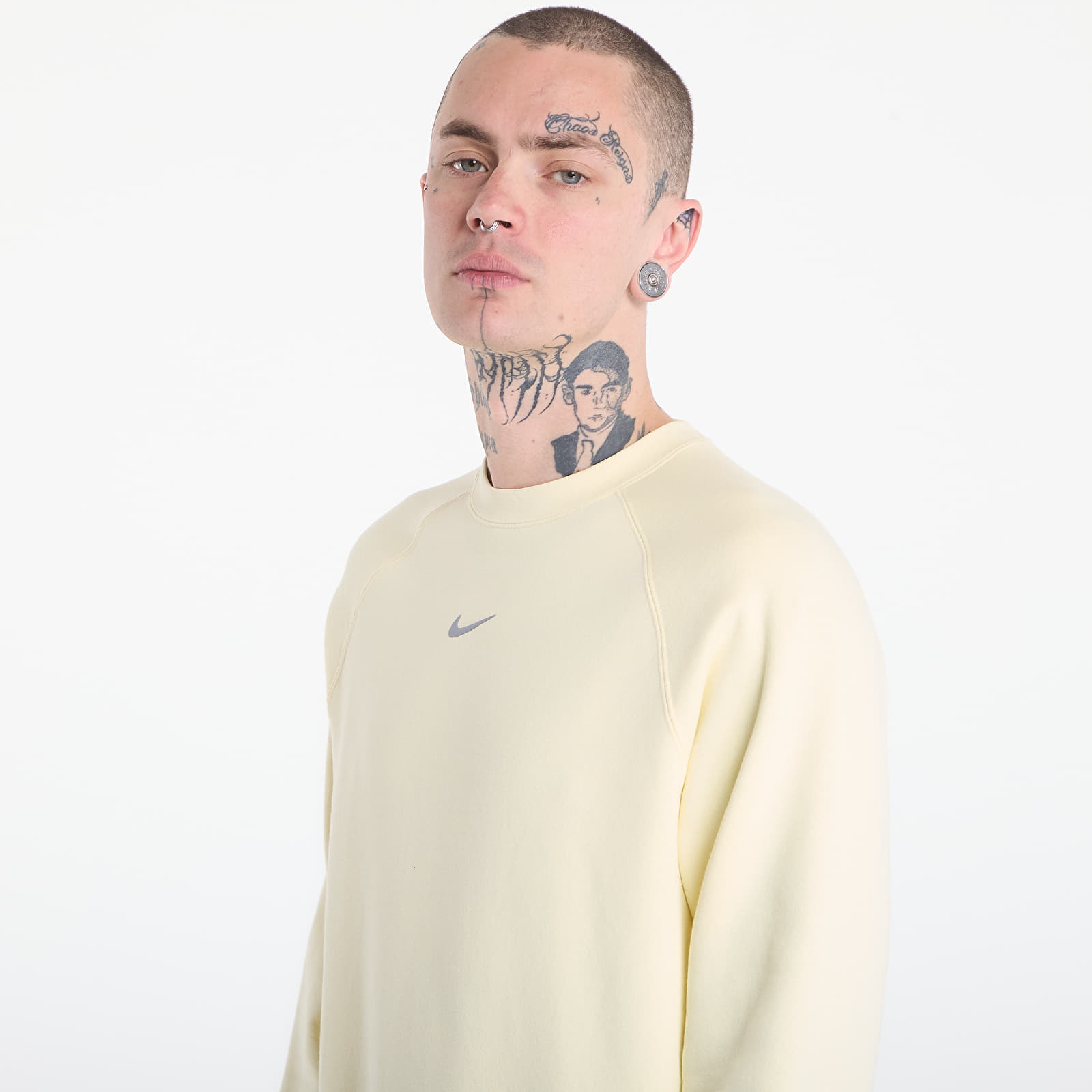 Felpe Nike x NOCTA Men's Fleece CS Crew Alabaster/ Stealth