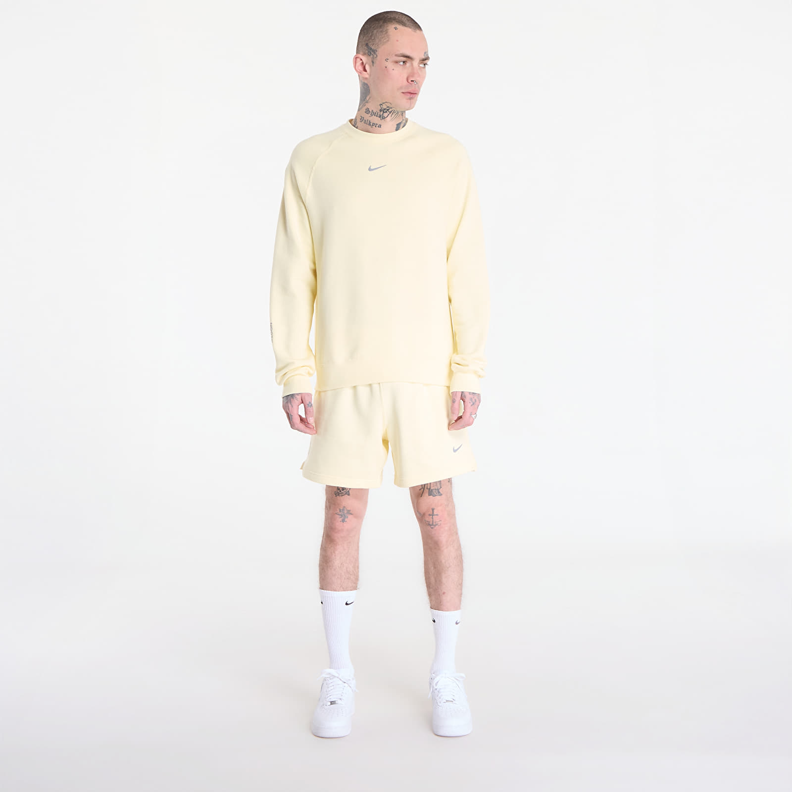 Felpe Nike x NOCTA Men's Fleece CS Crew Alabaster/ Stealth