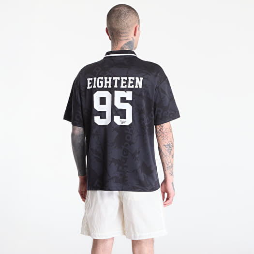Jerseys Reebok Street Sport Football Jersey Black/White (100254020