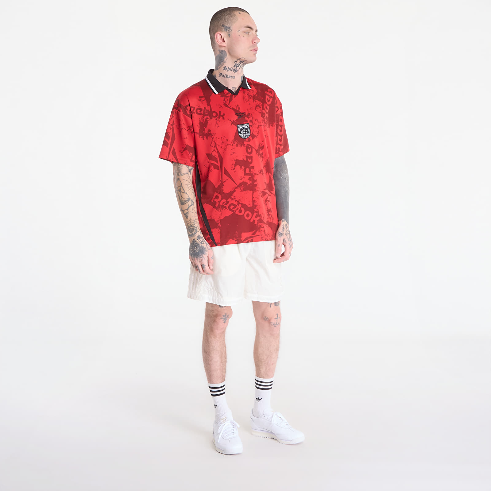 Camisetas Reebok Street Sport Football Jersey Vector Red/Black