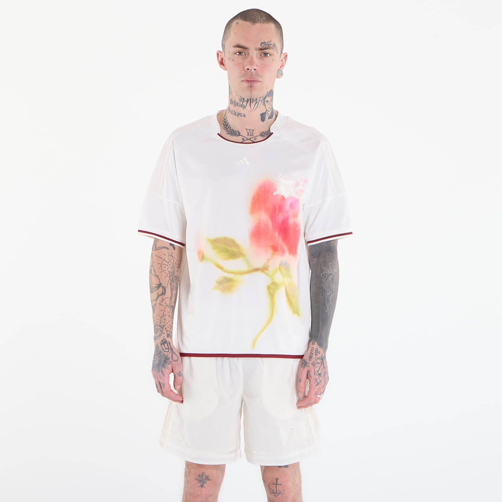Джърси adidas x Wales Bonner Football Jersey Chalk White S